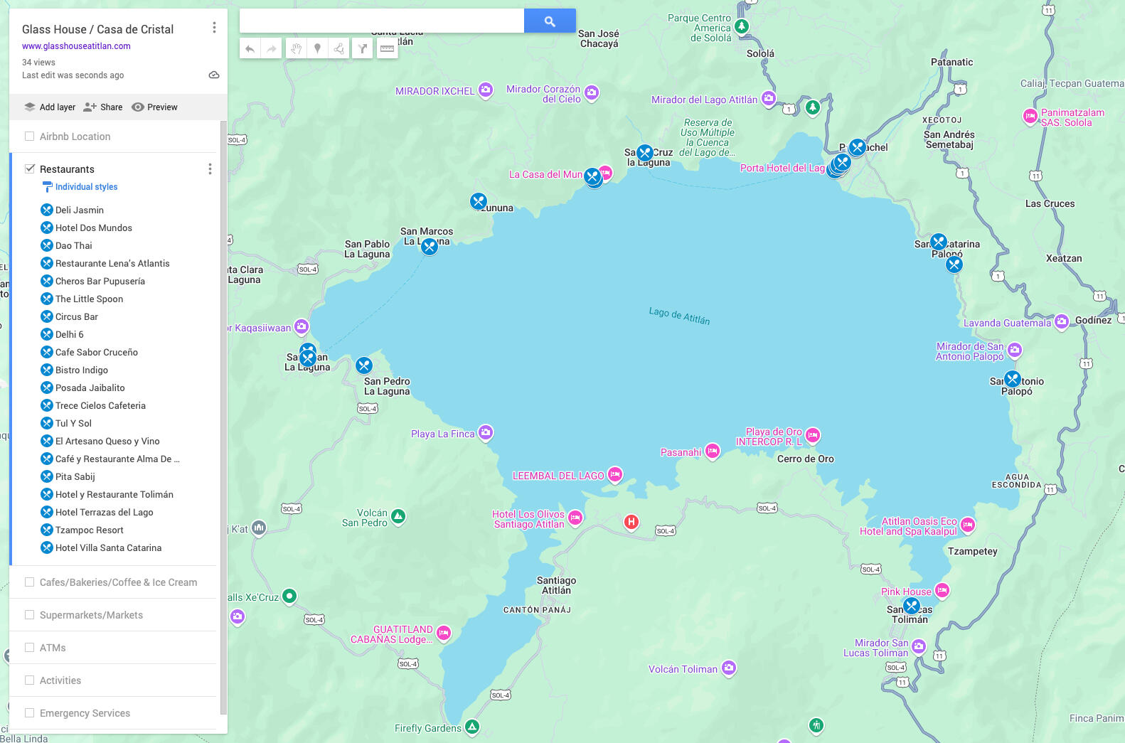 Map Recommendations & Services