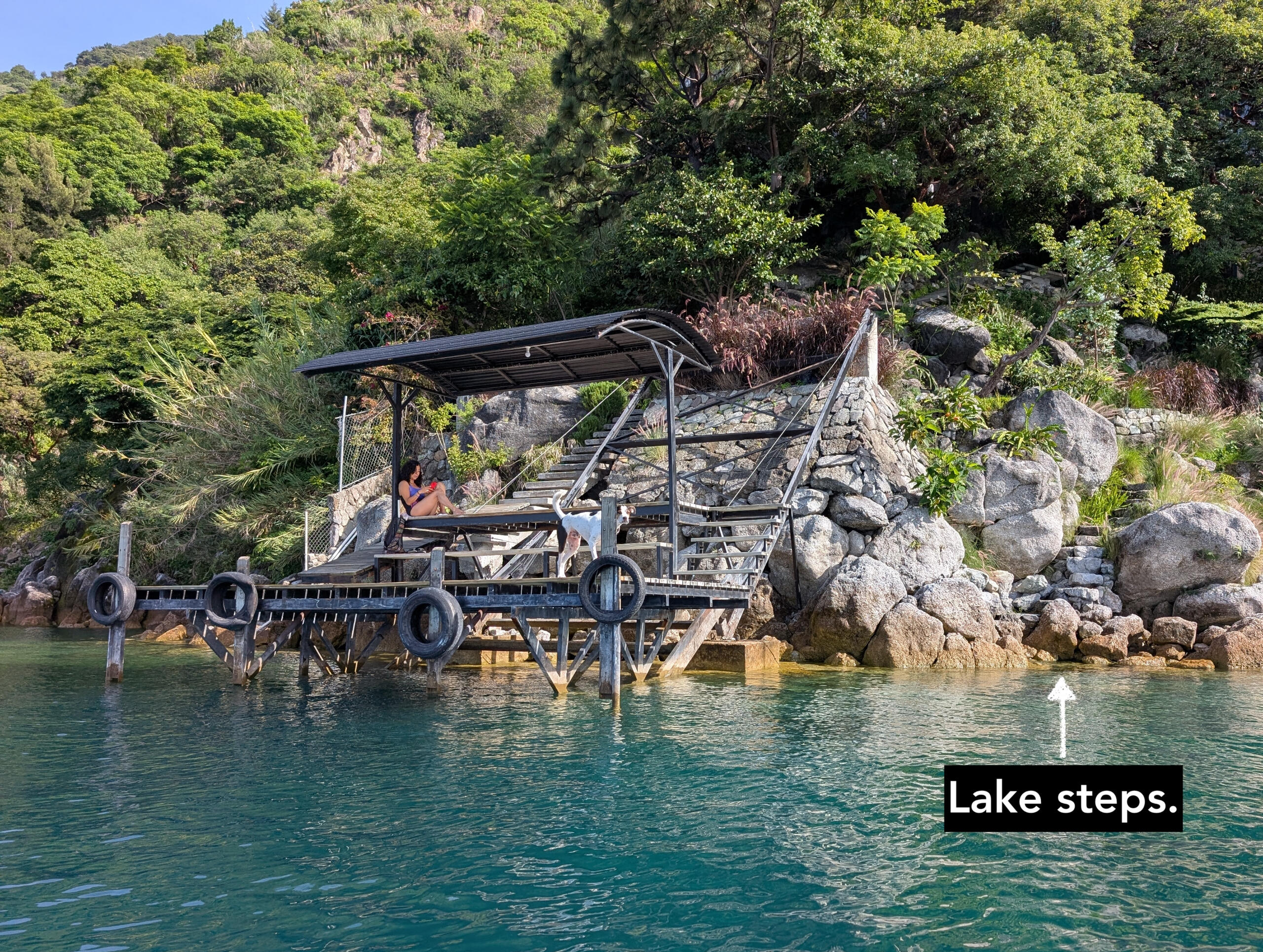 Lake Steps / Paso de Lago